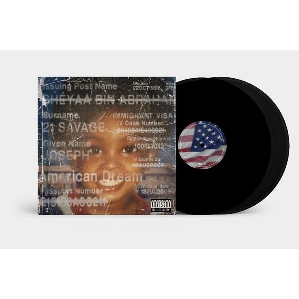 21 Savage - American Dream i gruppen VINYL / Hip Hop-Rap hos Bengans Skivbutik AB (5520151)