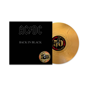 Ac/Dc - Back In Black (Ltd Gold Metallic) in the group OUR PICKS / Friday Releases / Friday the 15th of Mars 2024 at Bengans Skivbutik AB (5520315)