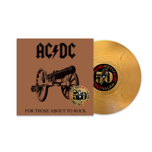 Ac/Dc - For Those About To Rock (Ltd Gold) i gruppen VI TIPSAR / Fredagsreleaser / Fredag Den 15:e Mars 2024 hos Bengans Skivbutik AB (5520317)