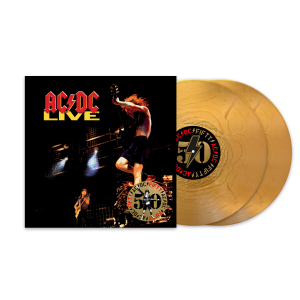 Ac/Dc - Live (Ltd Gold Metallic 2Lp) i gruppen VINYL / Hårdrock hos Bengans Skivbutik AB (5520320)
