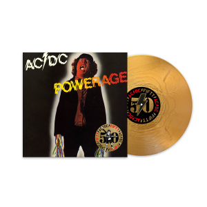 Ac/Dc - Powerage (Ltd Gold Metallic) i gruppen VINYL / Hårdrock hos Bengans Skivbutik AB (5520321)