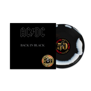 Ac/Dc - Back In Black (Ltd Black/White) i gruppen VINYL / Hårdrock hos Bengans Skivbutik AB (5520324)
