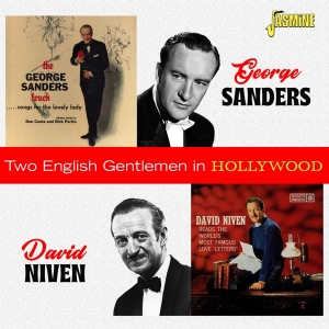 George Sanders  & David Niven - Two English Gentlemen In Hollywood i gruppen VI TIPSAR / Fredagsreleaser / Fredag den 8:e Mars 2024 hos Bengans Skivbutik AB (5520369)