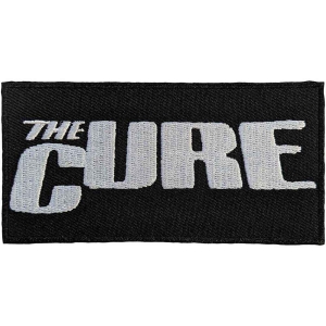 The Cure - Logo Woven Patch i gruppen MERCHANDISE / Tygmärke / Pop-Rock hos Bengans Skivbutik AB (5520451)