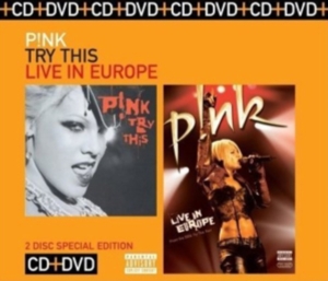 Pink - Try This / Live In Europe i gruppen CD / Pop-Rock hos Bengans Skivbutik AB (5520483)