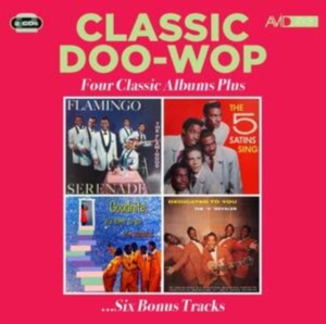 The Flamingos/The Five Satins/The S - Classic Doo Wop - Four Classic Albu i gruppen CD / Pop-Rock hos Bengans Skivbutik AB (5520547)