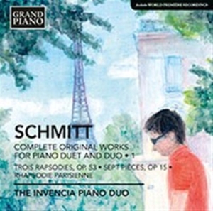 Schmitt - Works For Piano Duet i gruppen Externt_Lager / Naxoslager hos Bengans Skivbutik AB (552057)