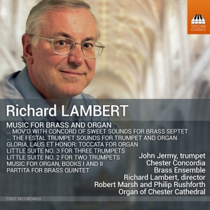 Richard Lambert - Music For Brass & Organ i gruppen ÖVRIGT / Kommande produkter - 10 procent hos Bengans Skivbutik AB (5521290)