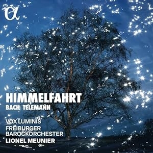 Vox Luminis Freiburger Barockorche - Bach & Telemann: Himmelfahrt i gruppen VI TIPSAR / Startsida - CD Nyheter & Kommande hos Bengans Skivbutik AB (5521325)