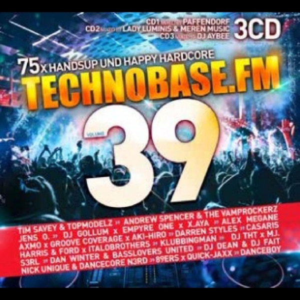 Various Artists - Technobase.Fm Vol. 39 i gruppen CD / Toppsäljare hos Bengans Skivbutik AB (5521686)