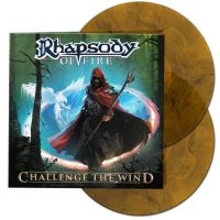 Rhapsody Of Fire - Challenge The Wind (2 Lp Orange/Bla i gruppen VINYL / Hårdrock hos Bengans Skivbutik AB (5521827)