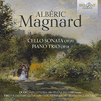 Alberic Magnard - Cello Sonata, Op. 20 Piano Trio, O i gruppen VI TIPSAR / Fredagsreleaser / Fredag den 19:e April 2024 hos Bengans Skivbutik AB (5522100)