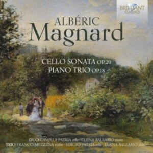 Alberic Magnard - Cello Sonata, Op. 20 Piano Trio, O i gruppen CD / Klassiskt hos Bengans Skivbutik AB (5522100)