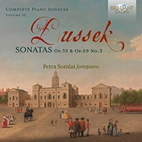 Dussek J L - Complete Piano Sonatas, Vol. 10 i gruppen VI TIPSAR / Startsida - CD Nyheter & Kommande hos Bengans Skivbutik AB (5522101)