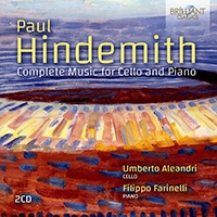 Paul Hindemith - Complete Music For Cello & Piano i gruppen VI TIPSAR / Fredagsreleaser / Fredag den 19:e April 2024 hos Bengans Skivbutik AB (5522110)