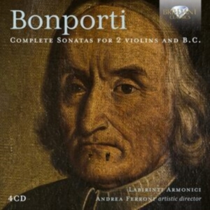 Francesco Bonporti - Complete Sonatas For 2 Violins & B. i gruppen CD / Klassiskt hos Bengans Skivbutik AB (5522113)
