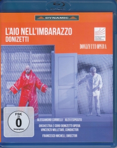 Gaetano Donizetti - L'aio Nell'imbarazzo i gruppen MUSIK / Musik Blu-Ray / Klassiskt hos Bengans Skivbutik AB (5522150)