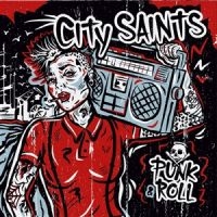 City Saints - Punk'n'roll (Splatter On Babyblue V i gruppen VI TIPSAR / Startsida - Vinyl Nyheter & Kommande hos Bengans Skivbutik AB (5522252)