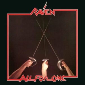 Raven - All For One  (Slipcase) i gruppen CD / Hårdrock hos Bengans Skivbutik AB (5522286)