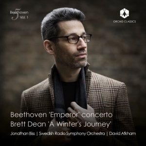 Jonathan Biss - Beethoven: Emperor Concerto - Brett Dean: A Winter's Journey i gruppen CD / Klassiskt hos Bengans Skivbutik AB (5522409)