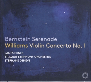 James Ehnes Saint Louis Symphony - Williams: Violin Concerto No. 1 Be i gruppen VI TIPSAR / Startsida - CD Nyheter & Kommande hos Bengans Skivbutik AB (5522417)