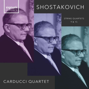 Dmitri Shostakovich - String Quartets Nos. 9 & 15 i gruppen VI TIPSAR / Startsida - CD Nyheter & Kommande hos Bengans Skivbutik AB (5522420)