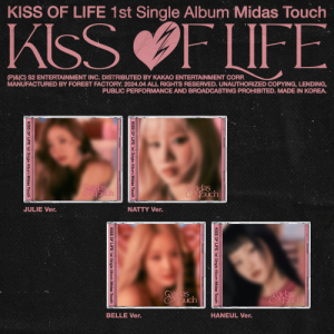 Kiss Of Life - Midas Touch (Jewel Ver.)(Random Ver.) i gruppen VI TIPSAR / Startsida - CD Nyheter & Kommande hos Bengans Skivbutik AB (5522864)