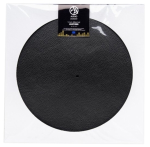 Vinyltillbehör - Slipmat Leather Black i gruppen ÖVRIGT / Vinyltillbehör hos Bengans Skivbutik AB (5523352)