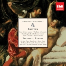 Various Artists - Benjamin Britten i gruppen CD / Klassiskt hos Bengans Skivbutik AB (5523411)