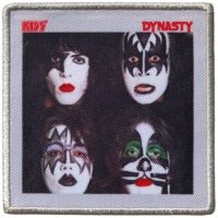 Kiss - Patch Dynasty (8,8 X 8,8 Cm) i gruppen MERCHANDISE / Tygmärke / Hårdrock hos Bengans Skivbutik AB (5523488)