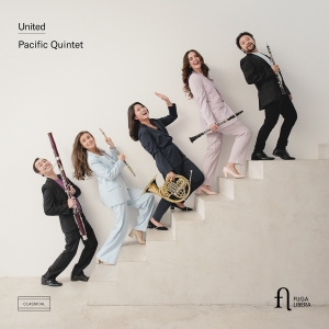 Pacific Quintet - United i gruppen CD / Kommande / Klassiskt hos Bengans Skivbutik AB (5523560)