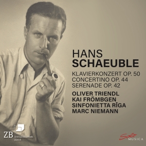 Hans Schaeuble - Piano Concerto, Op. 50 Concertino, i gruppen CD / Kommande / Klassiskt hos Bengans Skivbutik AB (5523925)