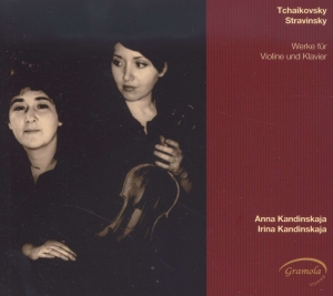Kandinskaja Anna/Kandinskaja Irin - Works For Violin And Piano i gruppen CD / Klassiskt hos Bengans Skivbutik AB (5524237)