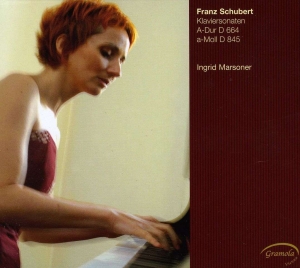 Marsoner Ingrid - Schubert: Piano Sonatas D845 & D664 i gruppen CD / Klassiskt hos Bengans Skivbutik AB (5524277)