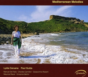 Caruana Lydia Gulda Paul - Mediterranian Melodies i gruppen CD / Klassiskt hos Bengans Skivbutik AB (5524282)