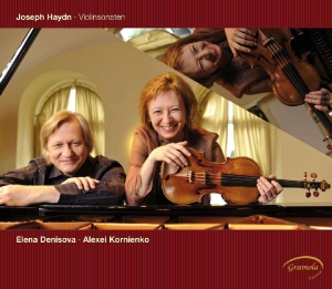 Denisova Elena - Haydn: The Violin Sonatas i gruppen CD / Klassiskt hos Bengans Skivbutik AB (5524298)