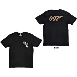 James Bond - No Time To Die & Logo Uni Bl    i gruppen MERCHANDISE / T-shirt / Film-Musikal hos Bengans Skivbutik AB (5524512r)
