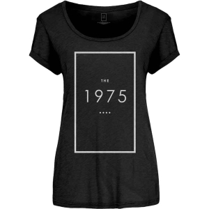 The 1975 - Original Logo Lady Bl    i gruppen MERCH / T-Shirt / Rockoff_Nya April24 hos Bengans Skivbutik AB (5524617r)