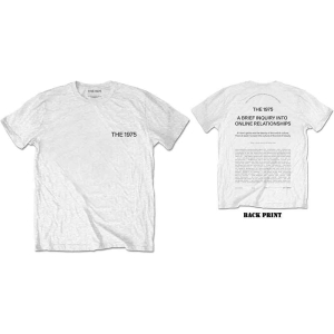 The 1975 - Abiior Welcome Welcome Uni Wht  1 i gruppen MERCH / T-Shirt / Rockoff_Nya April24 hos Bengans Skivbutik AB (5524624r)