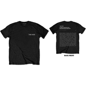 The 1975 - Abiior Welcome Welcome V2 Uni Bl    i gruppen MERCHANDISE / T-shirt / Pop-Rock hos Bengans Skivbutik AB (5524625r)