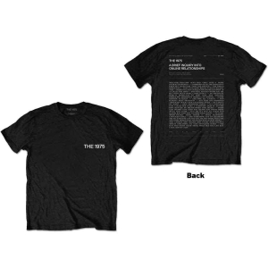 The 1975 - A Brief Inquiry Uni Bl i gruppen MERCHANDISE / T-shirt / Pop-Rock hos Bengans Skivbutik AB (5524629r)