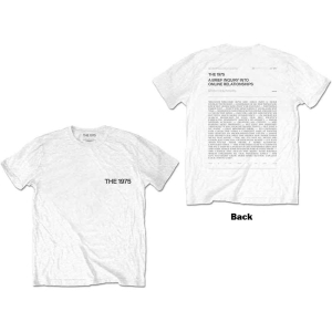 The 1975 - A Brief Inquiry Uni Wht i gruppen MERCHANDISE / T-shirt / Pop-Rock hos Bengans Skivbutik AB (5524630r)