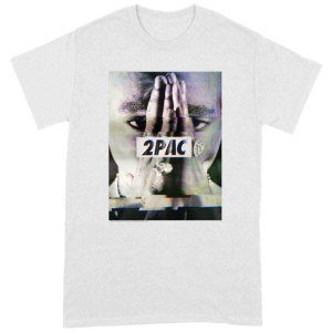 Tupac - Transmit Uni Wht    i gruppen MERCHANDISE / T-shirt / Hip Hop-Rap hos Bengans Skivbutik AB (5524810r)