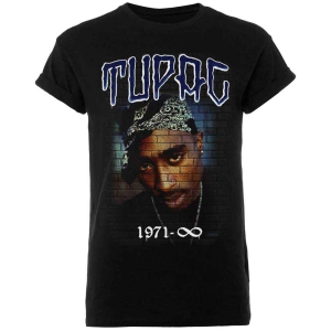 Tupac - Mural 1971 Uni Bl    i gruppen MERCHANDISE / T-shirt / Hip Hop-Rap hos Bengans Skivbutik AB (5524811r)