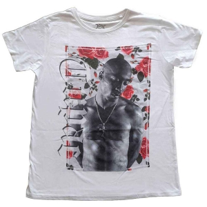 Tupac - Floral Lady Wht    i gruppen MERCHANDISE / T-shirt / Hip Hop-Rap hos Bengans Skivbutik AB (5524821r)