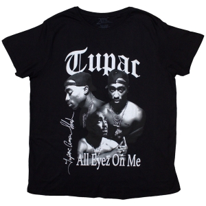 Tupac - All Eyez B&W Lady Bl    i gruppen MERCHANDISE / T-shirt / Hip Hop-Rap hos Bengans Skivbutik AB (5524822r)