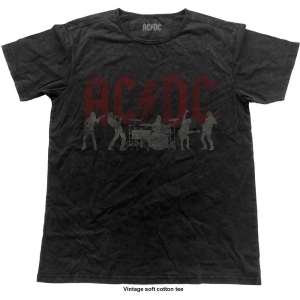 Ac/Dc - Vtge Silhouettes Uni Bl    i gruppen MERCHANDISE / T-shirt / Hårdrock hos Bengans Skivbutik AB (5525314)