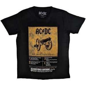 Ac/Dc - 8 Track Uni Bl    i gruppen MERCHANDISE / T-shirt / Hårdrock hos Bengans Skivbutik AB (5525362r)