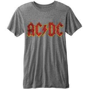 Ac/Dc - Classic Logo Bo Uni Grey    i gruppen MERCHANDISE / T-shirt / Hårdrock hos Bengans Skivbutik AB (5525374r)