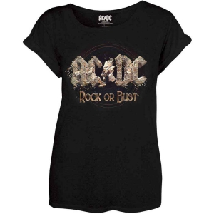 Ac/Dc - Rock Or Bust Lady Bl    i gruppen MERCHANDISE / T-shirt / Hårdrock hos Bengans Skivbutik AB (5525375r)